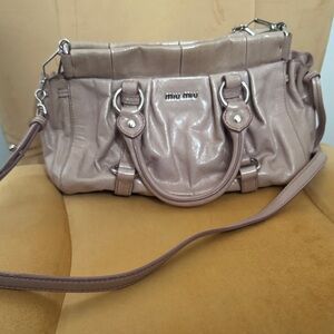 Miu Miu Women's Mauve Shoulder Bag